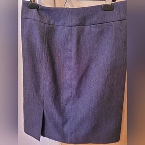 Elie Tahari Denim Blue Pencil Skirt